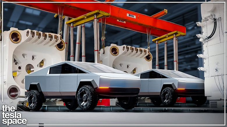 Днища автомобилей на заводах Tesla теперь действительно будут отливаться в виде цельной детали